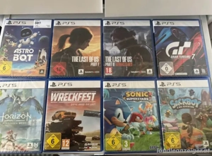 PlayStation 5 disk version. 13 spiele praktisch neu  Bild 2