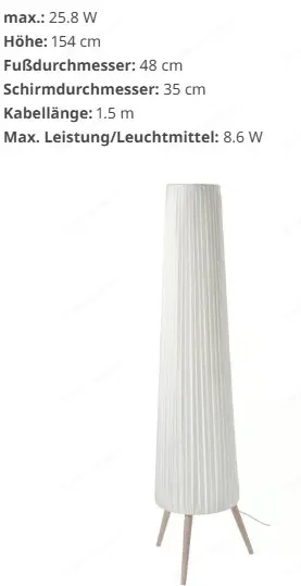 Ikea ÖKENSAND Stehlampe Bild 3
