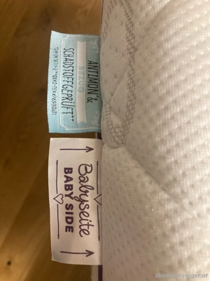 Gitterbett aus Holz Bild 4