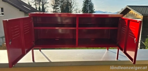Ikea Schrank, Kommode in rot mit 2 Einlegeböden Bild 4