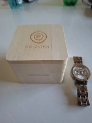 Holzkern Herrenuhr komplett Bild 2