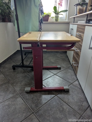 Schulschreibpult (Höhenverstellbar)   KOSTENLOS abzugeben! Bild 3