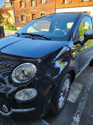 FIAT 500 HYBRID mit Panoramadach Bild 2