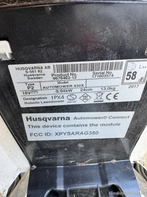 Husqvarna Automower 430X - für Bastler Bild 5