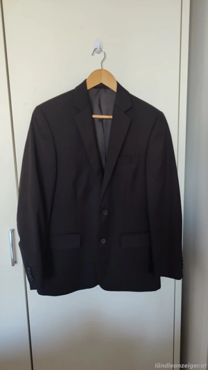 dunkelsbraunes Sacko zu verkaufen  Bild 2