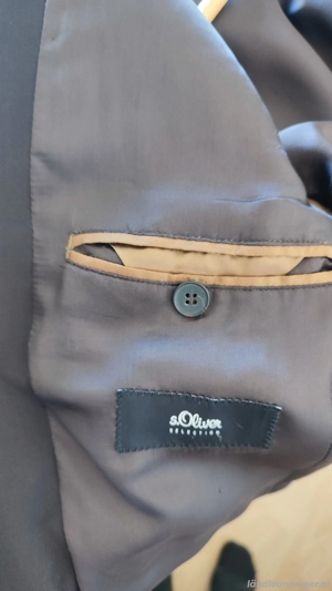 dunkelsbraunes Sacko zu verkaufen  Bild 4