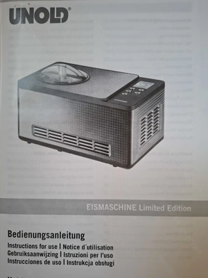 Eismaschine UNOLD 48896 Limited Edition Bild 2