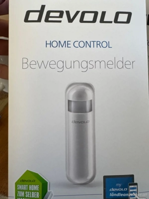 4 x Devolo Home Control Bewegungsmelder, NEU Bild 2