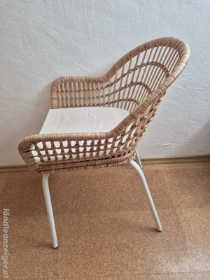 Rattan Stuhl Neu Bild 2