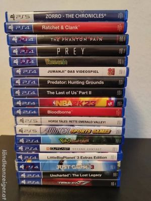 Playstation 4 und 5 Spiele 