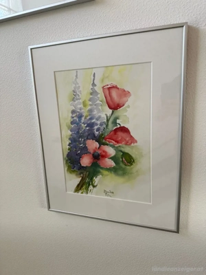 Aquarl handgemalt Bilder Bild 3