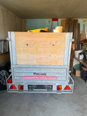 Pongratz MPA 190 G Einachsanhänger Bild 2