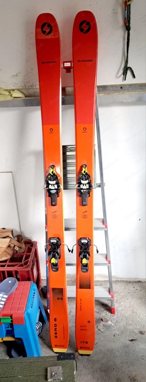 Tourenski Blizzard mit Bindung, Felle, Schuhe, Tourenschi, Tourenset Bild 2