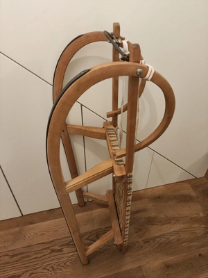 Holzrodel 110 cm Bild 3