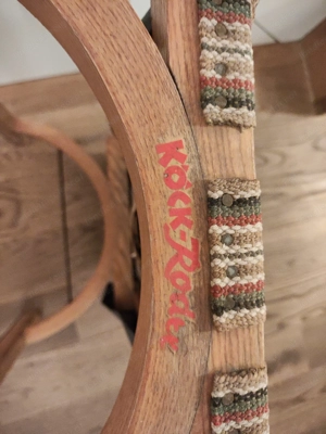 Holzrodel mit Stahlkufen 110 cm Bild 6