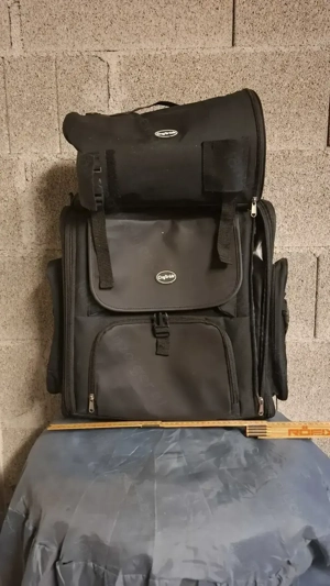 motorrad sissybar tasche Bild 2