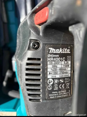 Ich verkaufe einen Makita Elektro-Abbruchhammer in einwandfreiem Zustand, wie neu. Bild 4