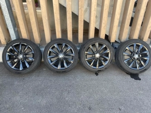 4 x Kompletträder    Sommerreifen + Felgen (Skoda, schwarz, 16'') Bild 5