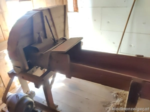 Alte Strohschneidemaschine Greif 31