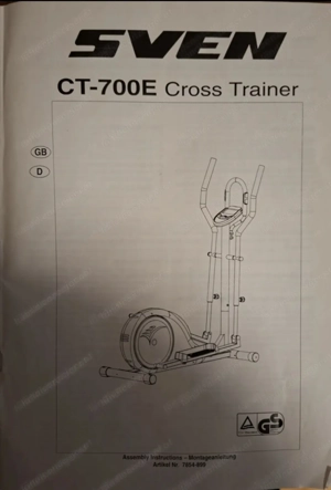 Crosstrainer Sportgerät Heimtrainer Training Fitness Gratis Geschenkt  Bild 6