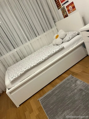 wie neu bett mit matratze  Bild 3