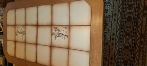 verstellbarer Vintage Couchtisch Bild 4