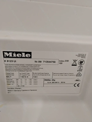 Miele K 9123 UI Kühlschrank mit Auszügen, voll integrierbar (Produktion von Liebherr), guter Zustand Bild 5