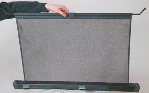 VW ORIGINAL Netz Trennwand Rollo Trenngitter für Golf V, Baujahr 2003 - 2008 Bild 2