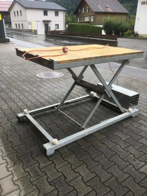 Scherentisch Eigenbau