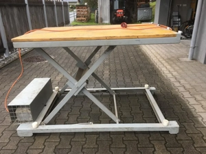 Scherentisch Eigenbau Bild 2