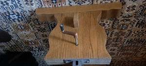 Vintage höhenverstellbarer Couchtisch Bild 2