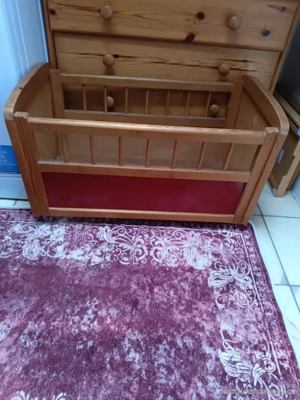 Puppenbett 70x40x40 cm  Bild 2