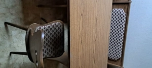 Vintage Eckbank mit Stuhl und Tisch