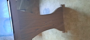 Vintage Eckbank mit Stuhl und Tisch Bild 5