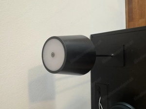 Poldina Tischleuchte schwarz Akku