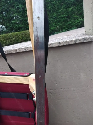 Rodel Zweisitzer, neuwertig, besonders weiche Sitzfläche Bild 3