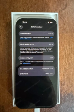 Iphone 16 Pro Max 256 Gb Titan Schwarz Bild 2