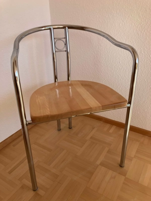 Esstisch mit Synchonauszug und 3 Sessel Bild 4