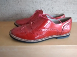 rote Lackschuhe, Gr. 38, wie neu Bild 3