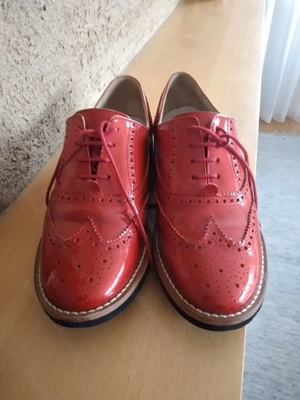 rote Lackschuhe, Gr. 38, wie neu