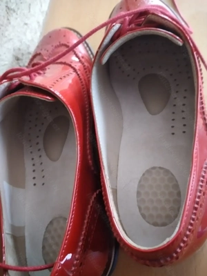 rote Lackschuhe, Gr. 38, wie neu Bild 4