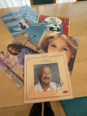 Plattenspieler und Schallplatten Bild 2