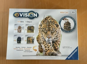 NEU - 3D Puzzle, "Wild Cats", ab 10 Jahren