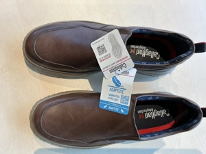 Herrenhalbschuhe CallagHan NEU u. UNGETRAGEN - UNPAAR li 41 + rechts 42 Bild 2