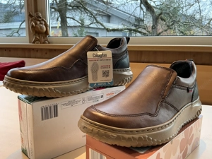 Herrenhalbschuhe CallagHan NEU u. UNGETRAGEN - UNPAAR li 41 + rechts 42 Bild 4