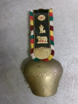 Kuhglocke aus Metall  Bild 2