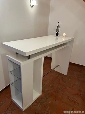 lässige Bar   Hochtisch hochglanz Bild 2