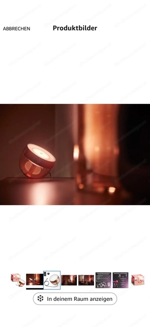 Philips Hue White & Color Ambiance Iris Rosé Special Edition Bild 4