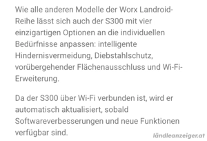 Rasenroboter Worx WR 130E Bild 5