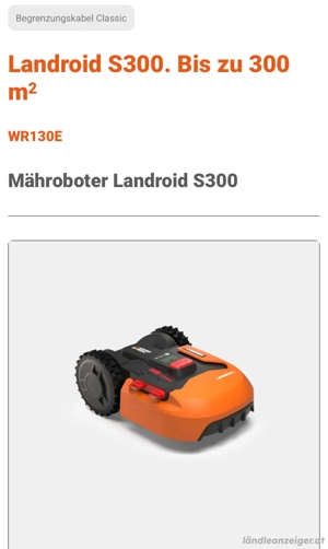 Rasenroboter Worx WR 130E Bild 2